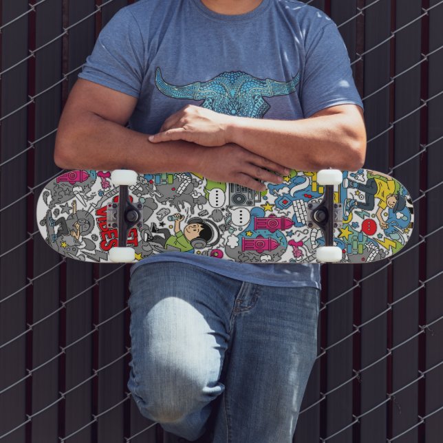 Straßenatmosphäre Skateboard (Außenbereich 3)
