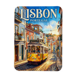 Straßenbahn 28 Portugal Magnet