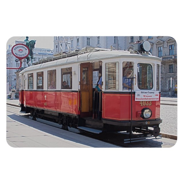 Straßenbahn 4033 magnet (Horizontal)
