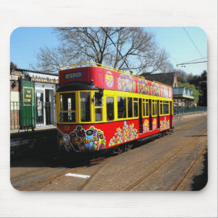 Straßenbahn am Bahnhof Colyton Mousepad