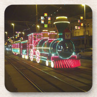 Straßenbahn - Blackpool Untersetzer Set