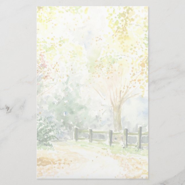 Straßenbahn Briefpapier (Vorderseite)