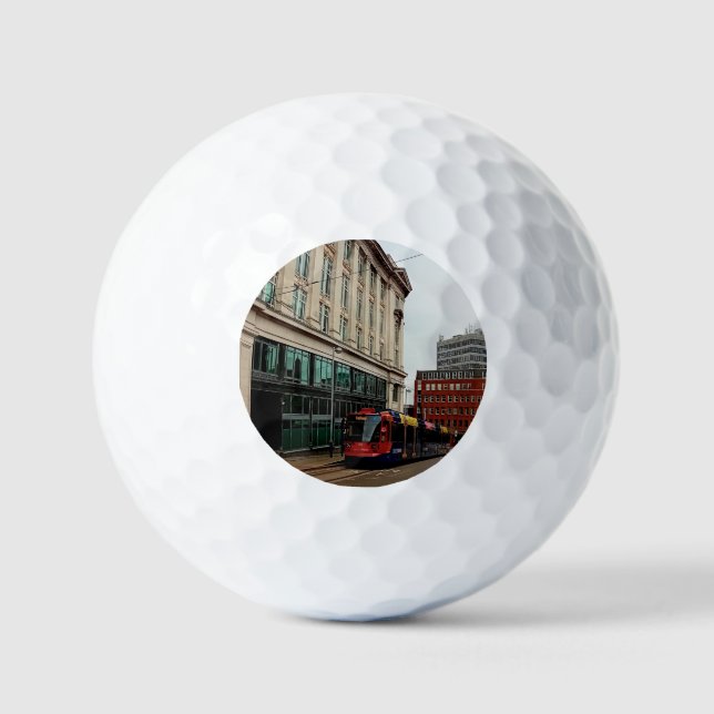 Straßenbahn Golfball (Vorderseite)