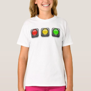 Straßenbahn-Lampe Straßenbahn Boy Girl School Bus T-Shirt