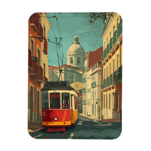 Straßenbahn Lissabon: Vintager Charme Magnet