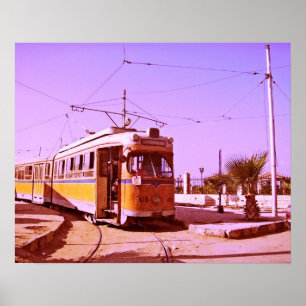 Straßenbahn Poster