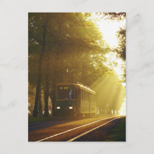 Straßenbahn Postkarte