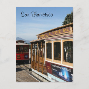 Straßenbahn Postkarte