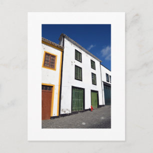 Straßenbild: Terceira, die Azoren Postkarte