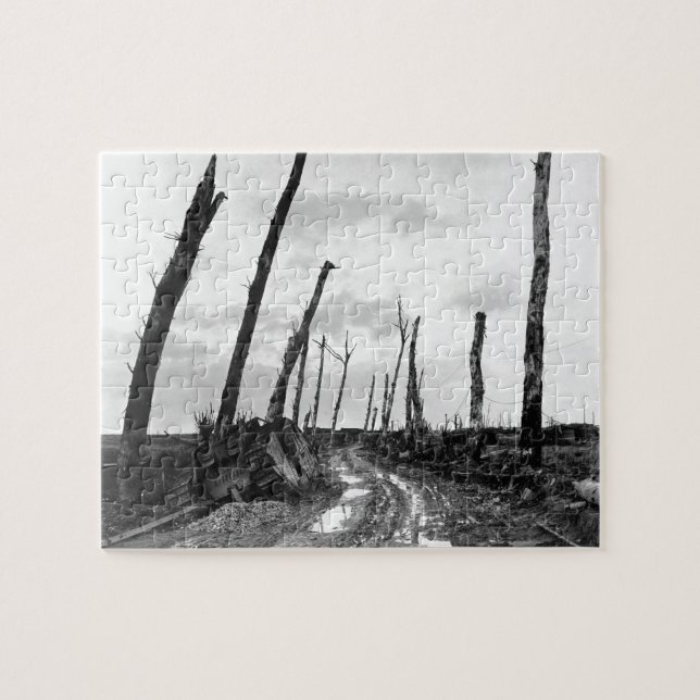 Straßenecke in Poelcapelle Belgien 12/19/1918 (Horizontal)