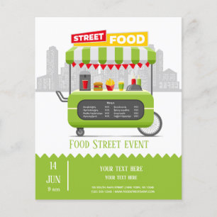 Straßenessen Flyer