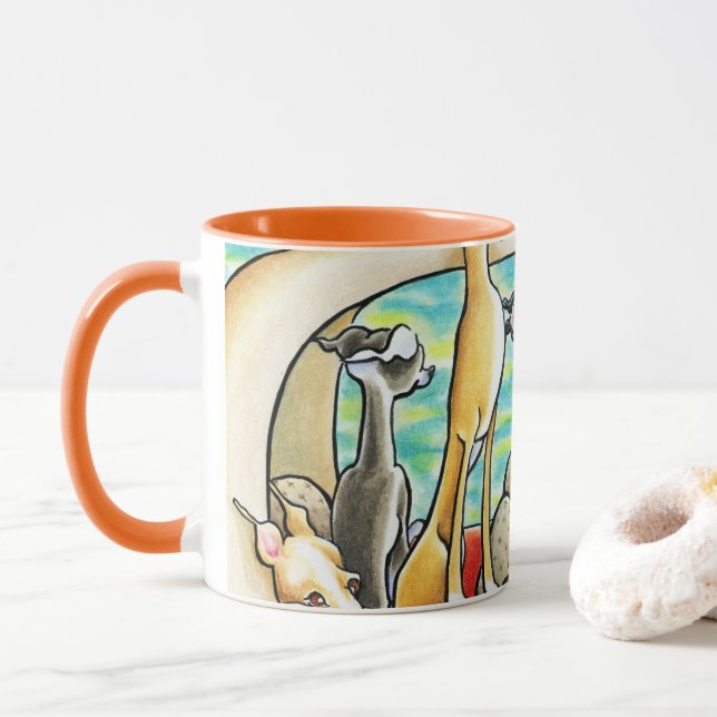 Straßenfahrt durch Andie Tasse (Mit Donut)