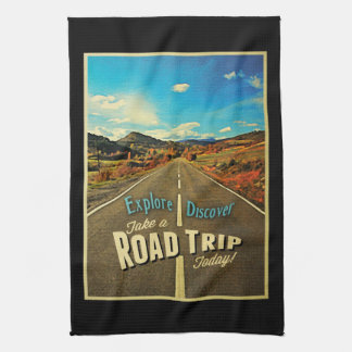 Straßenfahrt Handtuch