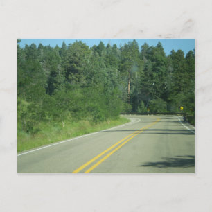 Straßenfahrt Postkarte