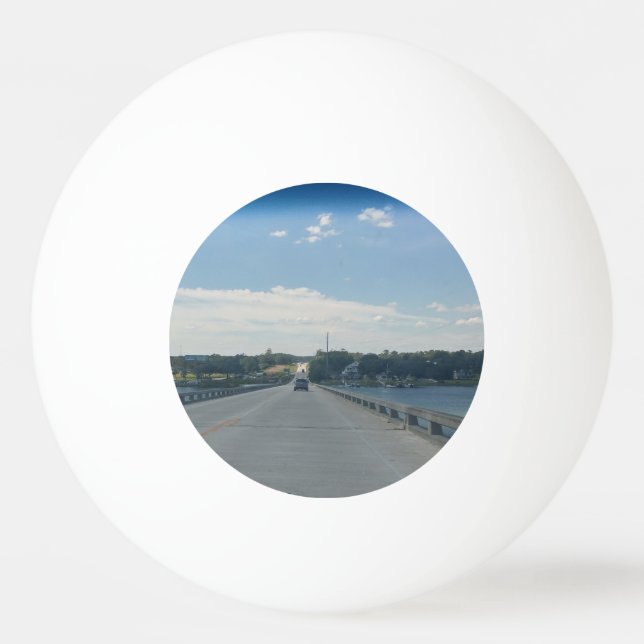 Straßenfahrt Tischtennisball (Vorderseite)