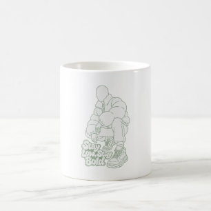 Straßenhaltung Kaffeetasse