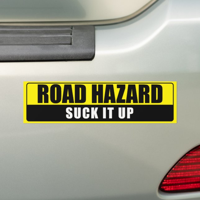 STRASSENHAZARD AUTOAUFKLEBER (Auf Auto)