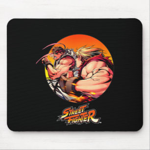 Straßenkämpfer ryu vs ken japanische Grafik KunstS Mousepad