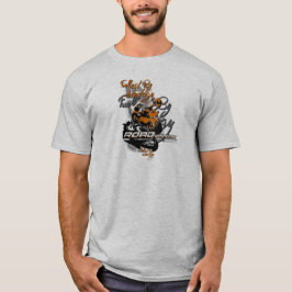 Straßenkrieger, angeregt durch Ideologie, Motorrad T-Shirt