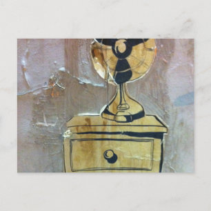 Straßenkunst Postkarte