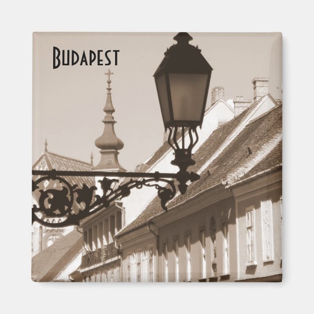 Straßenlampe - Magnet (Vorne)