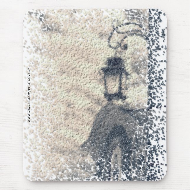 Straßenlaterne-Mauspad Mousepad (Vorne)