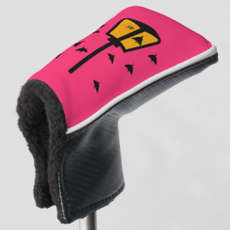 Straßenlaterne und Motten Putter Golf Kopfbedeckun Headcover
