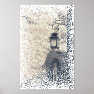 Straßenlaternenplakat Poster