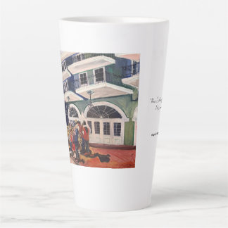 Straßenmusikanten in New Orleans Milchtasse