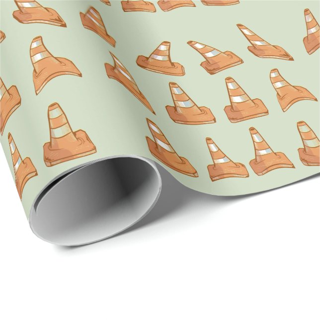 Straßenprofil Geschenkpapier (Rolleneckpunkt)