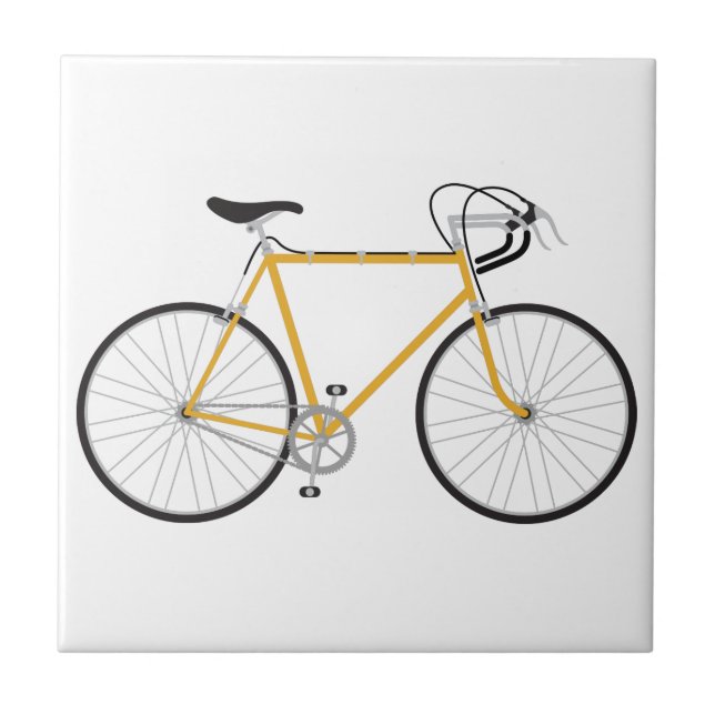 Straßenrad Fliese (Vorderseite)