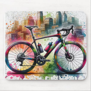 Straßenrad-Mauspad Mousepad