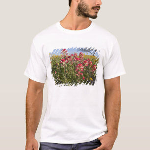 Straßenrand-Wildblumen in Texas, Frühling T-Shirt