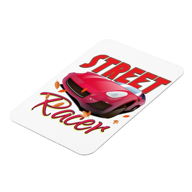 Straßenrennfahrer Magnet (Linke Seite)