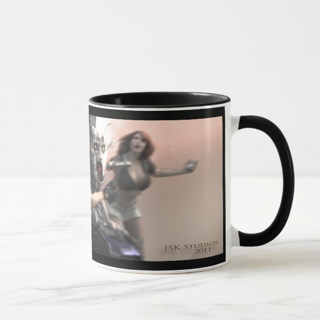 Straßenreparatur Tasse (Rechts)