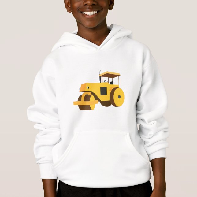 Straßenrollenkompaktor Hoodie (Vorderseite)