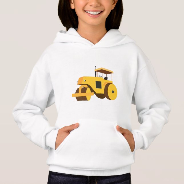 Straßenrollenkompaktor Hoodie (Vorderseite)