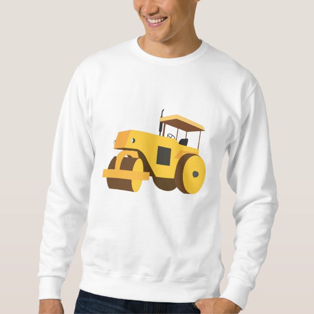 Straßenrollenkompaktor Sweatshirt (Vorderseite)