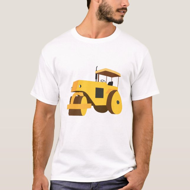 Straßenrollenkompaktor T-Shirt (Vorderseite)