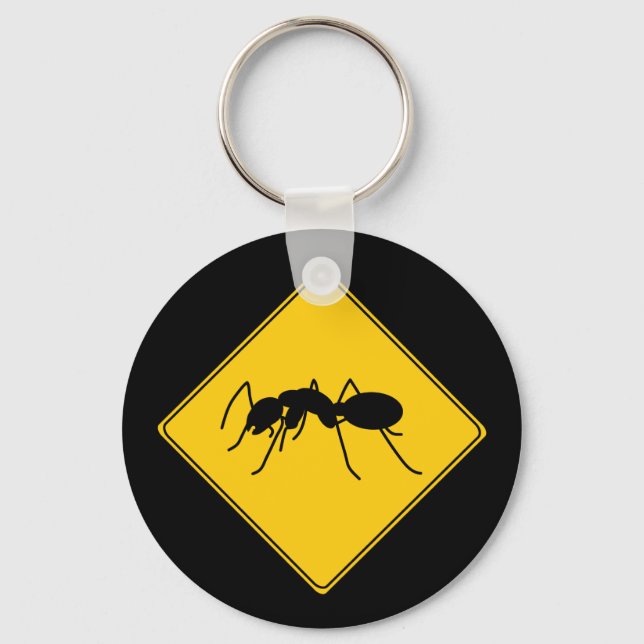 Straßenschild - Ant Schlüsselanhänger (Vorderseite)