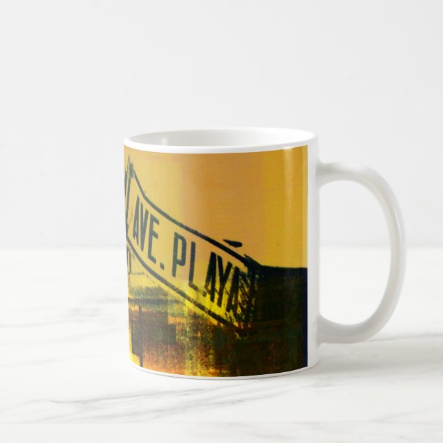 Straßenschild Kaffeetasse (Rechts)
