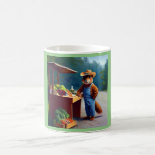 Straßenständer für Eichhörnchen Bauer Kaffeetasse