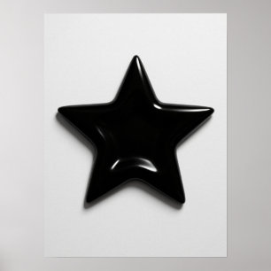 Straßenstil-Grafik Star Vertikales Poster