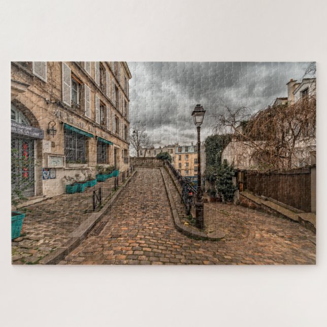 Straßenszene in Paris (Horizontal)
