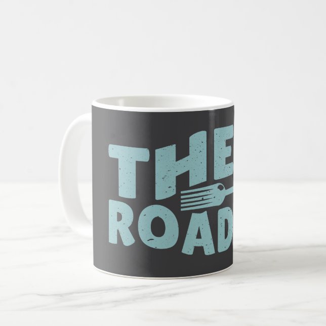 Straßentypografie Kaffeetasse (Vorderseite Links)