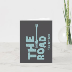 Straßentypografie Karte