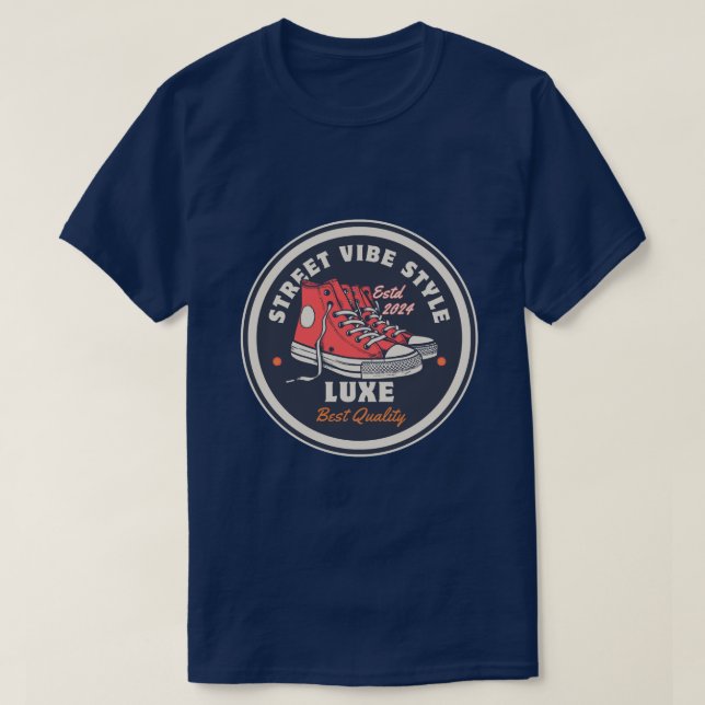 STRASSENVIBE-STIL T-Shirt (Design vorne)