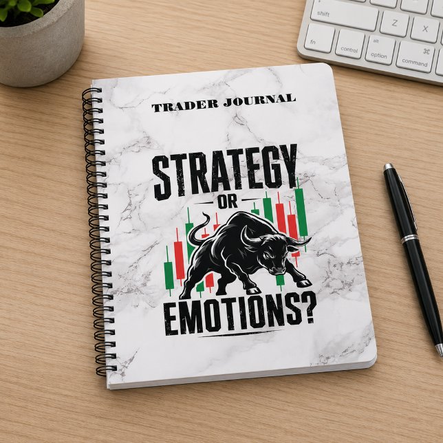 Strategie oder Emotions Trading Mindset Marmor Des Planer (Image shown for illustration purposes only.)
