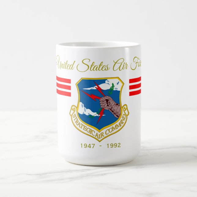 Strategische Luftherrschaft - U.S.A.F. Kaffeetasse (Mittel)