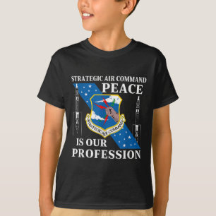 Strategische Luftkommando Usaa Kalter Krieg Friede T-Shirt